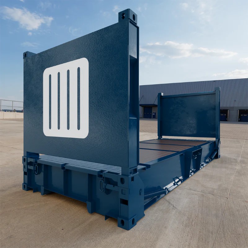 Conteneur 20 Pieds Flat_Rack