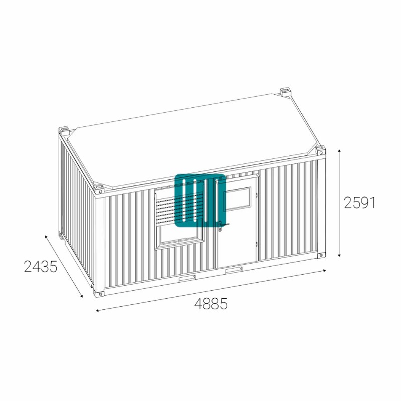 Module Bureau 16 Pieds